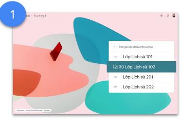 Hướng dẫn sử dụng Google Meet trên máy tính