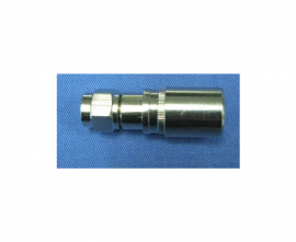 F-male connector for RG11 cable Compression type, outdoor use