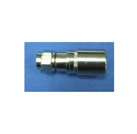 F-male connector for RG11 cable Compression type, outdoor use