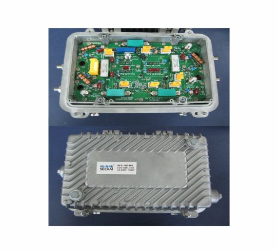 1GHz Two way amplifier (Big housing and three modules)