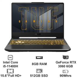Máy tính xách tay Asus FX506HM/i5-11400H/8G/512G SSD/RTX3060 6G/15.6" FHD/Win10/Xám/2YW_FX506HM-HN018T